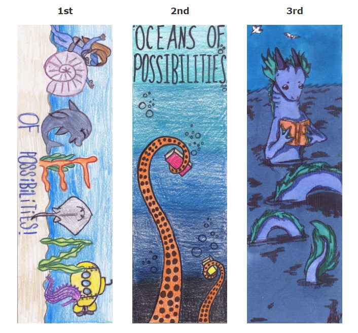 Grades 6-8 Bookmark Winners