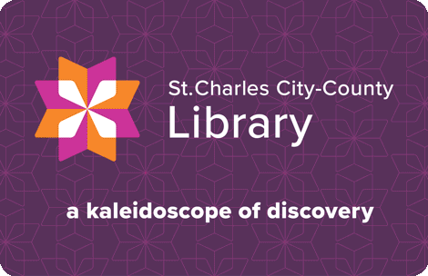 image of purple stch library card