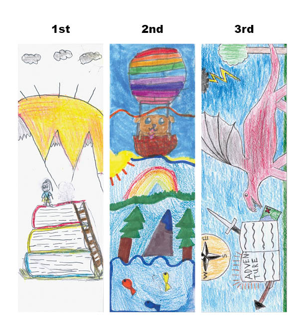 grades k-2 bookmark winners