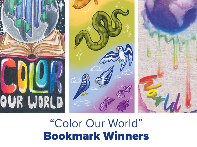 Color Our World Bookmark Winners