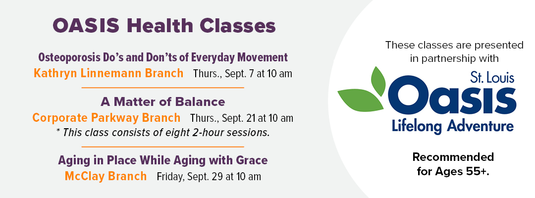 Oasis Health Classes