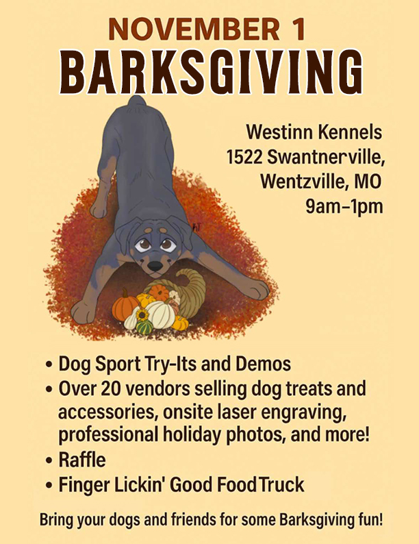Barksgiving event for dogs and dog lovers