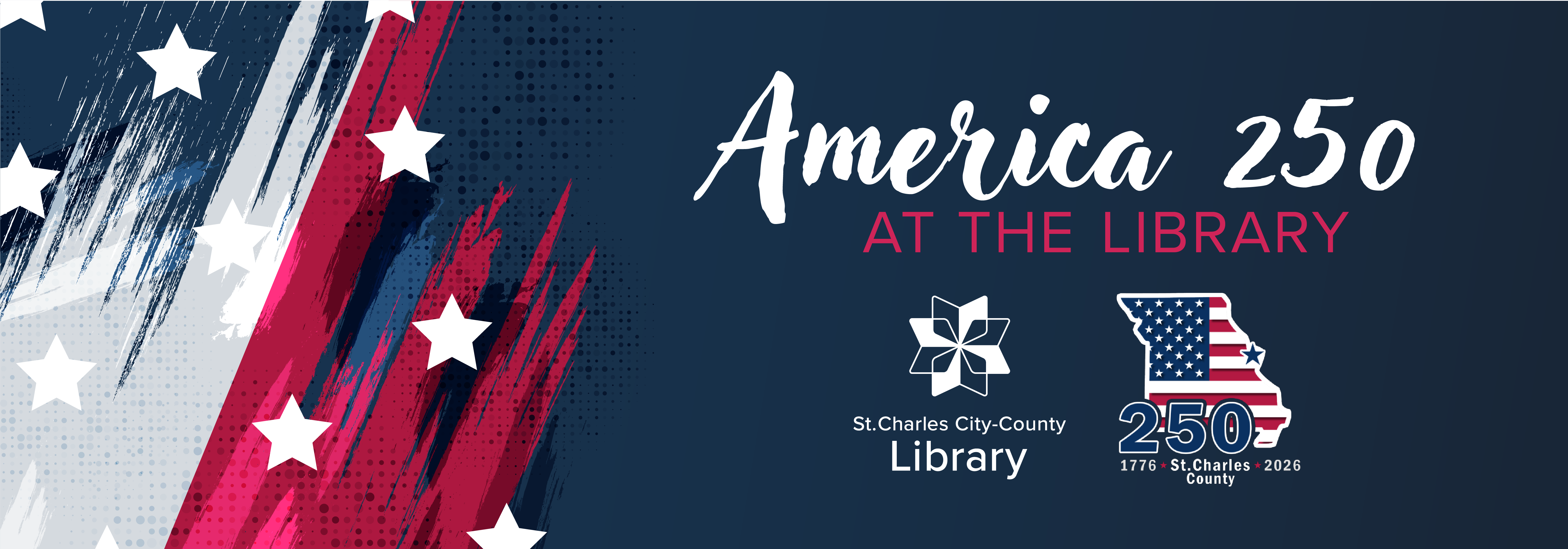 America 250 at the Library Banner 