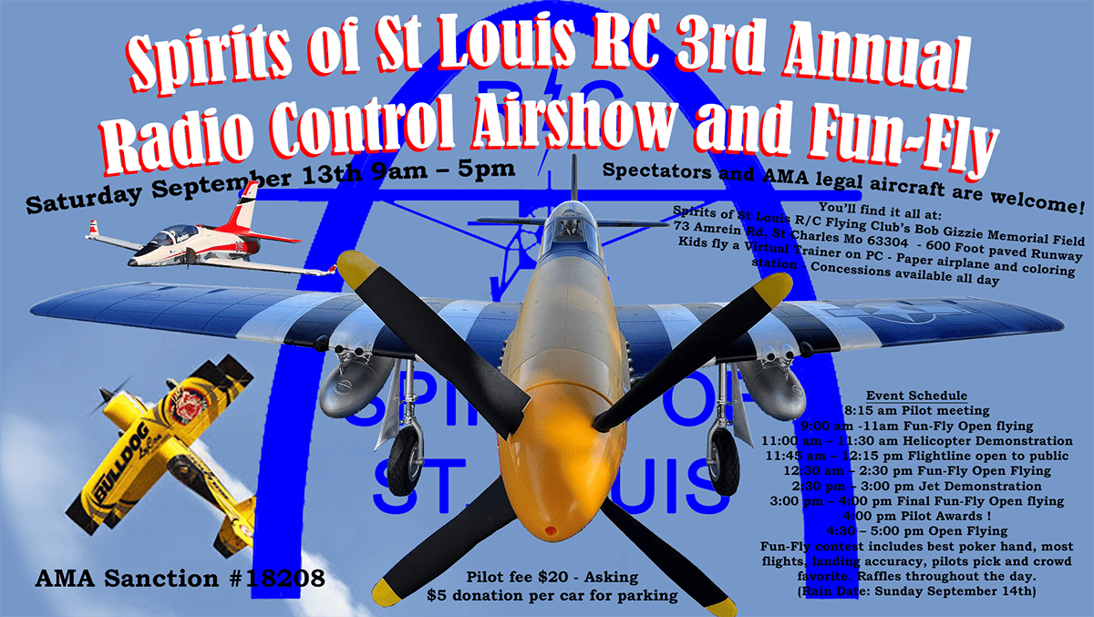 Spirit of St. Louis Airshow on September 13