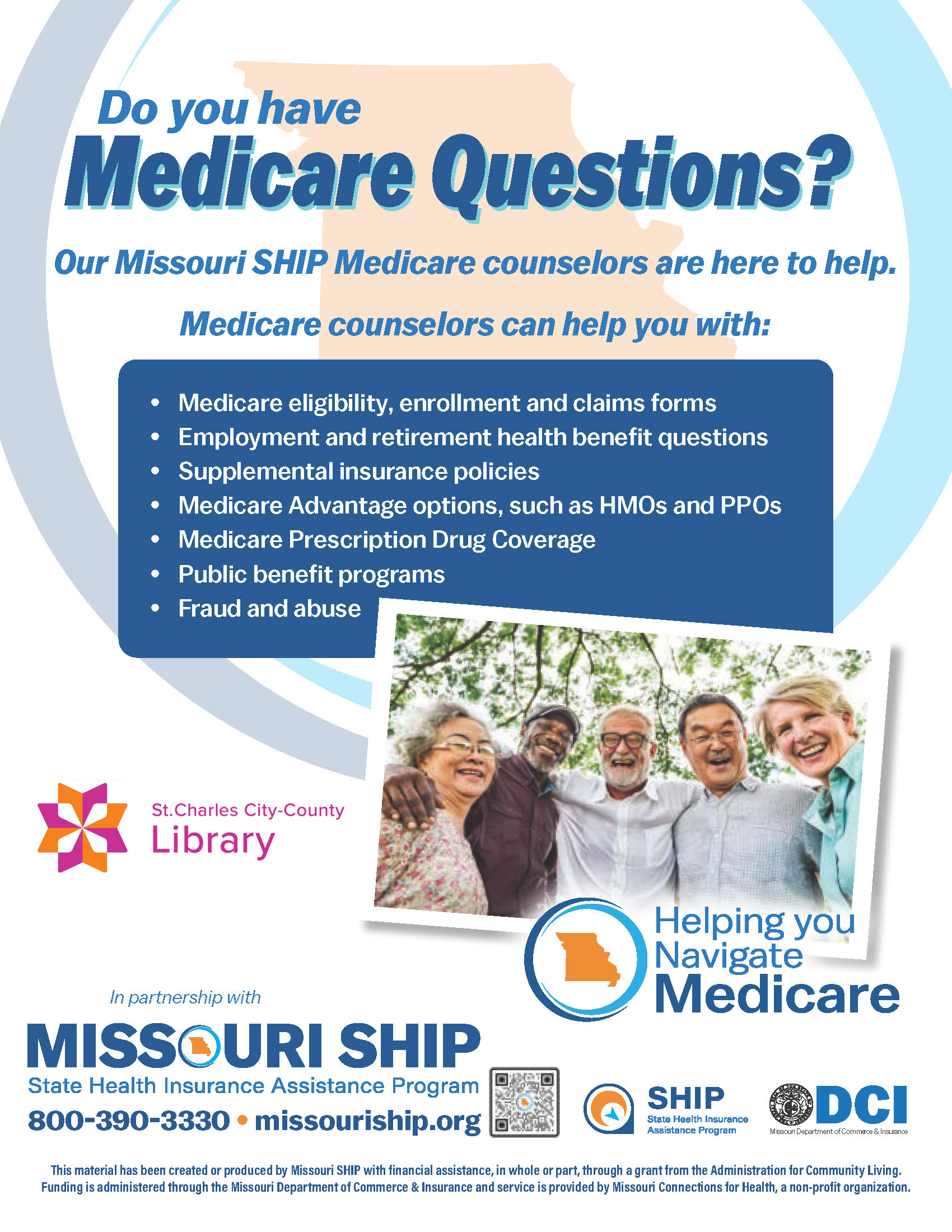 Have Medicare questions, reach out to Missouri SHIP
