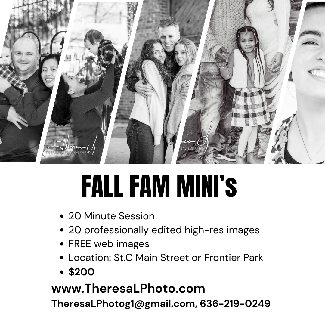 Schedule Outdoor Family Photos in the Fall with Theresa L