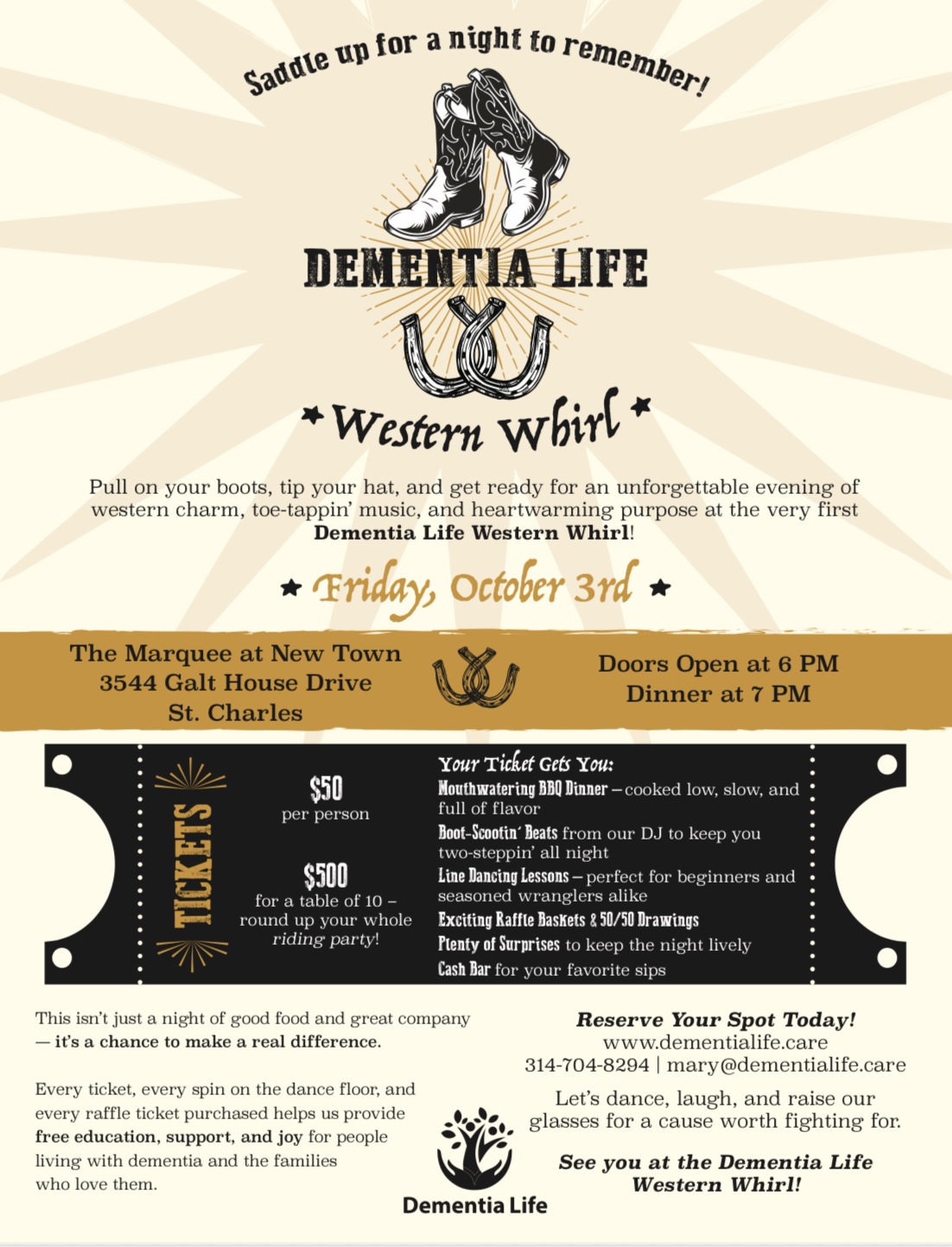 Western Whirl - Dementia Life 2025
