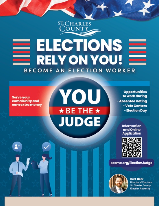 Become an Election Worker for St. Charles County