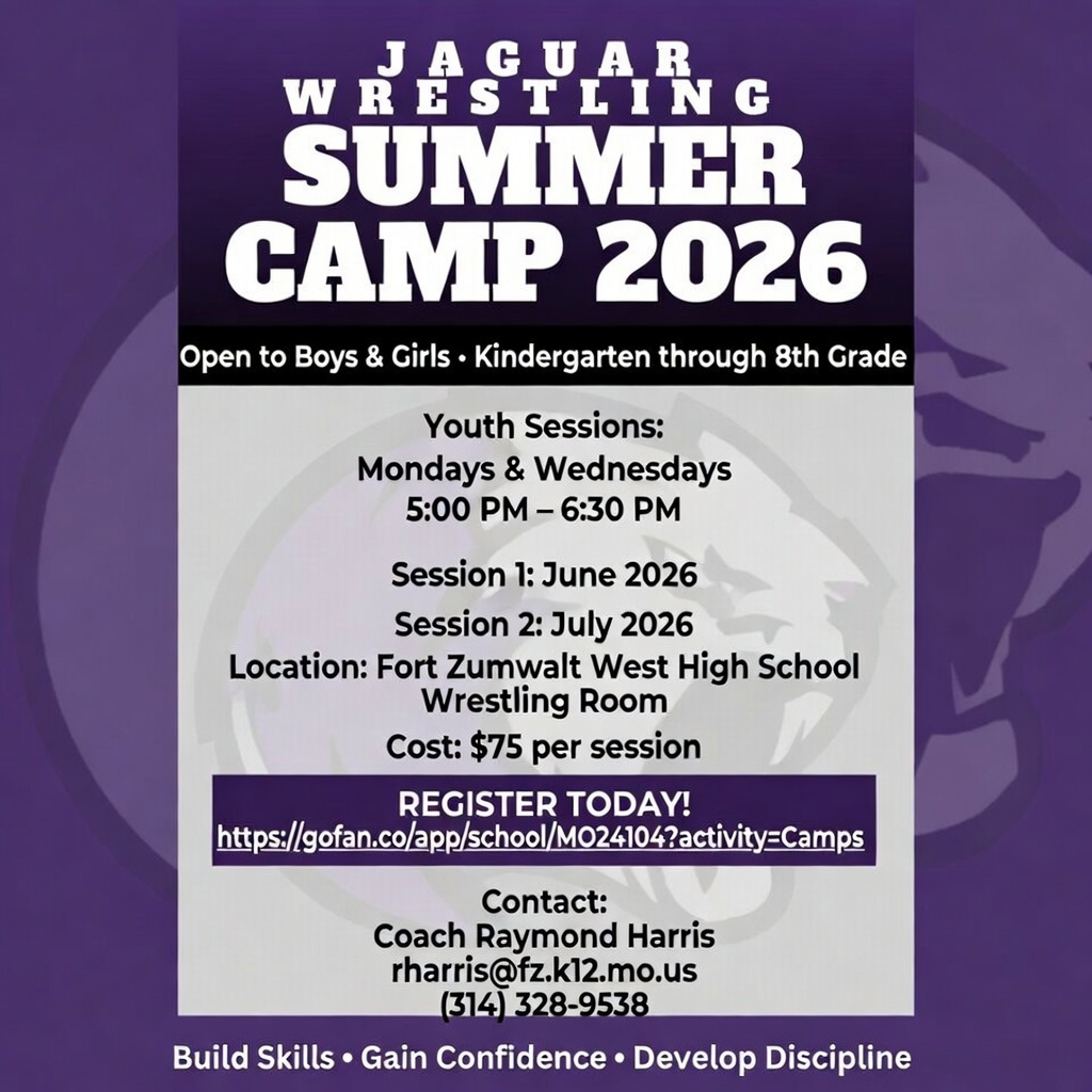 Wrestling Camp for Fort Zumwalt West High School