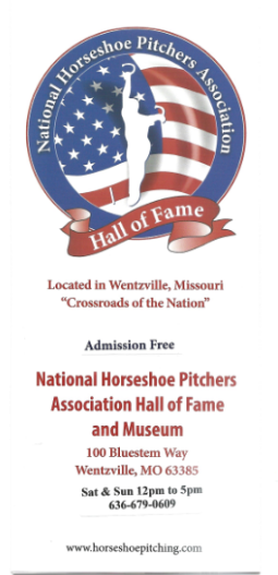 Visit the National Horseshoe Pitchers Association Hall of Fame and Museum