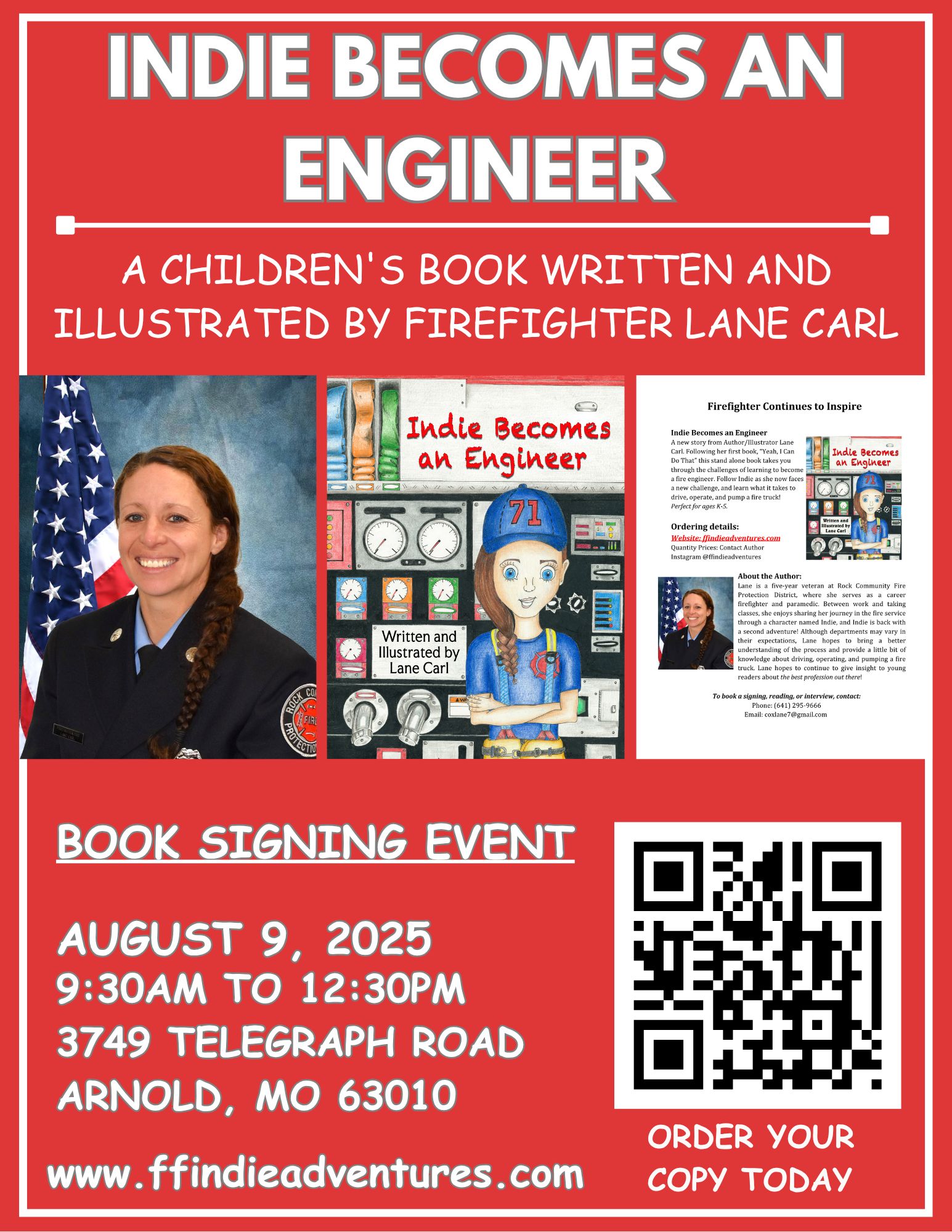 Book Signing Event for Indie Becomes and Engineer