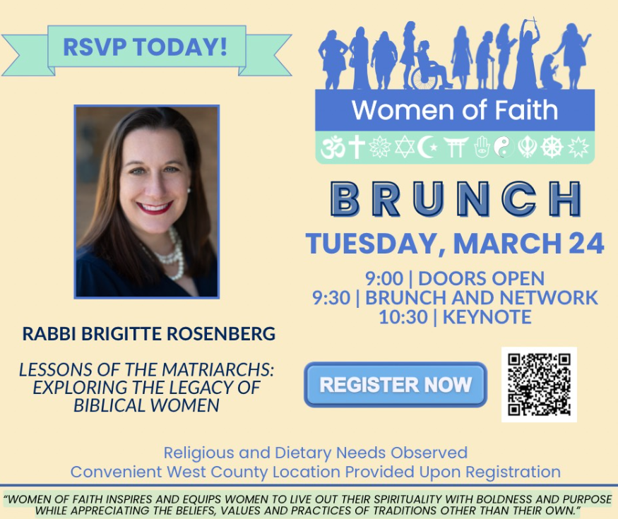 Women of Faith invite you to brunch on March 24
