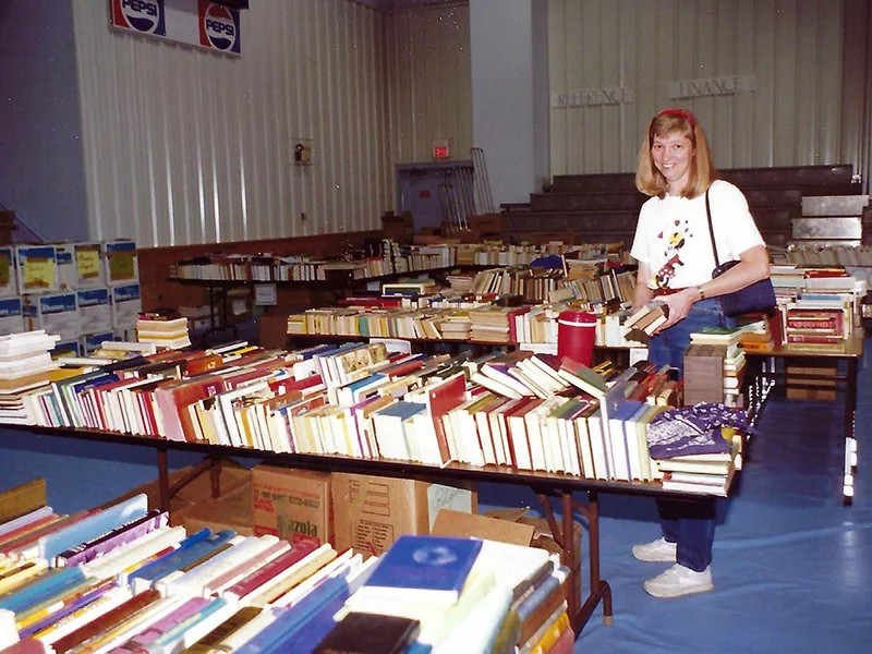 colored image of the bookfair