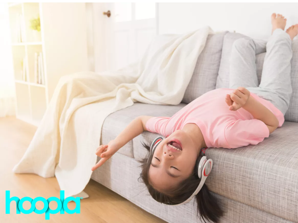 girl listening to music