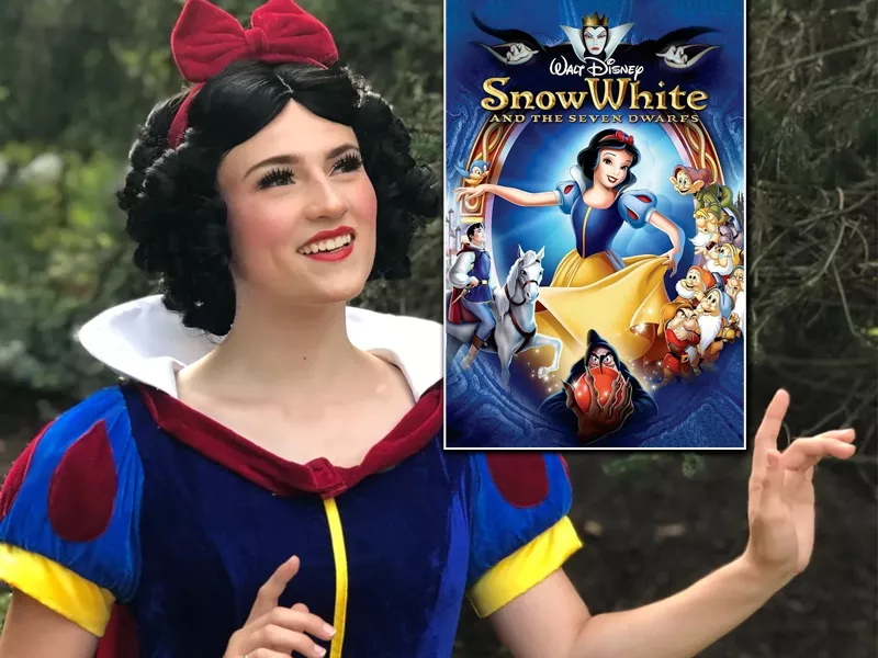 Snow White actress with the movie Snow White and the Seven Dwarves