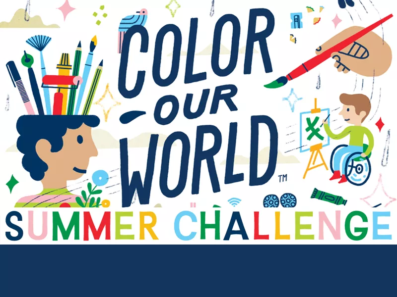 Color our World Summer Challenge 2025