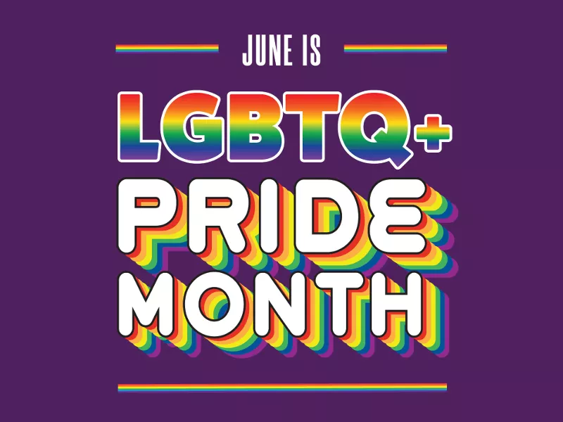 June is LGBTQ plus Pride Month