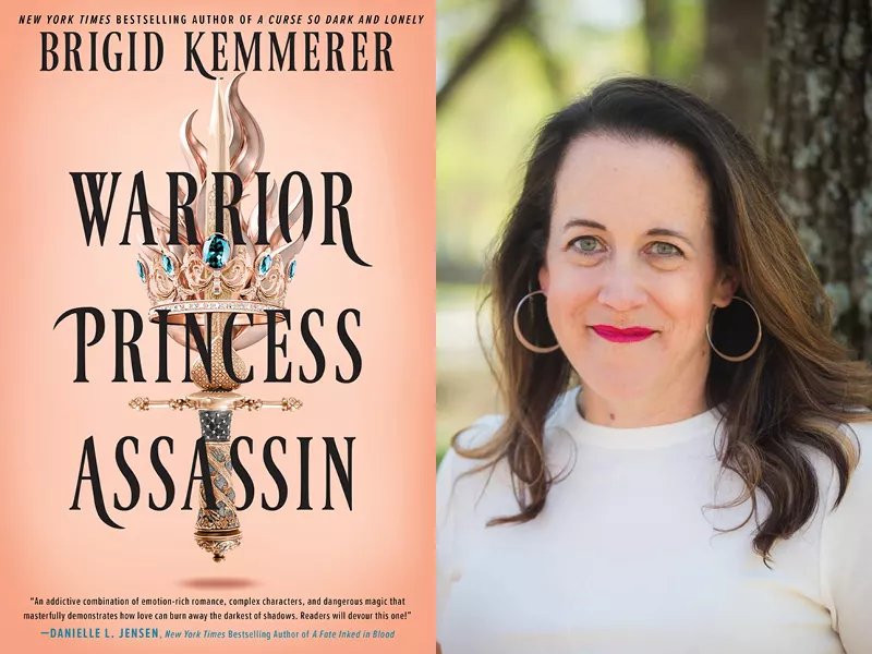 Author Brigid Kemmerer and her new book Warrior Princess Assassin