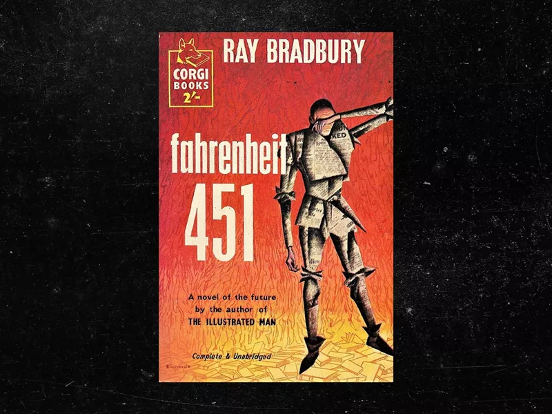 old copy of Fahrenheit 451