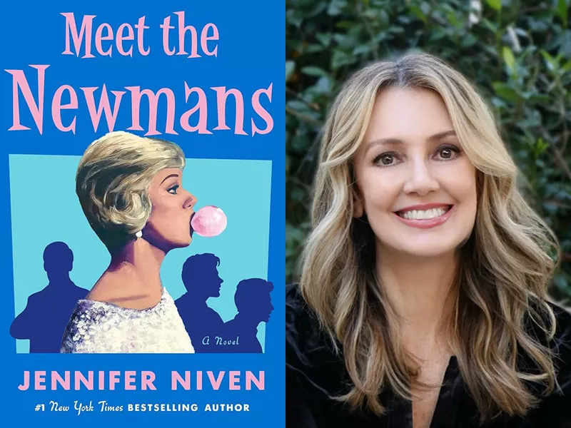 Author Jennifer Niven and her book "Meet the Newmans"