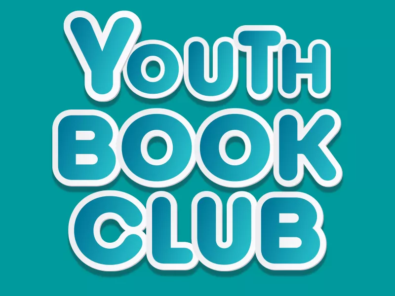 text reads Youth Book Club