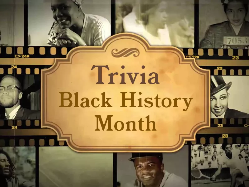 multiple pictures of well known black Americans throughout history