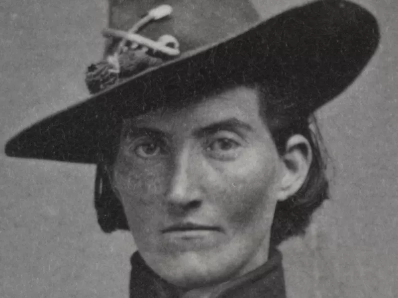 Union soldier Frances Clayton
