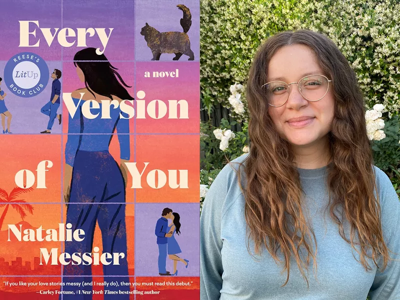 Author Natalie Messier and her debut book Every Version of You