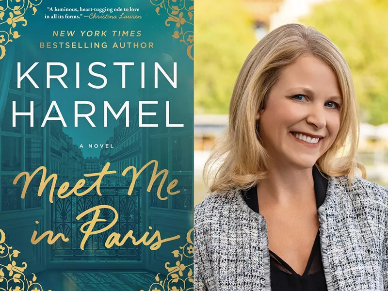 Author: Kristin Harmel and her new book "Meet Me in Paris"
