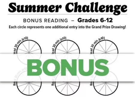 Bonus board for grades 6-12