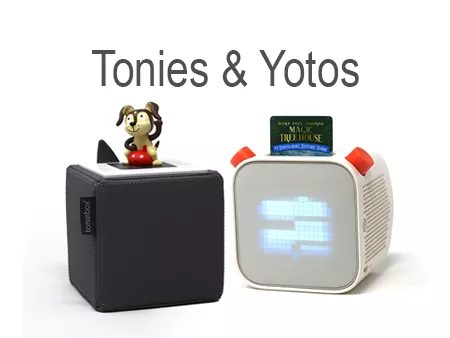 Tonies and Yoto smart speaker kits