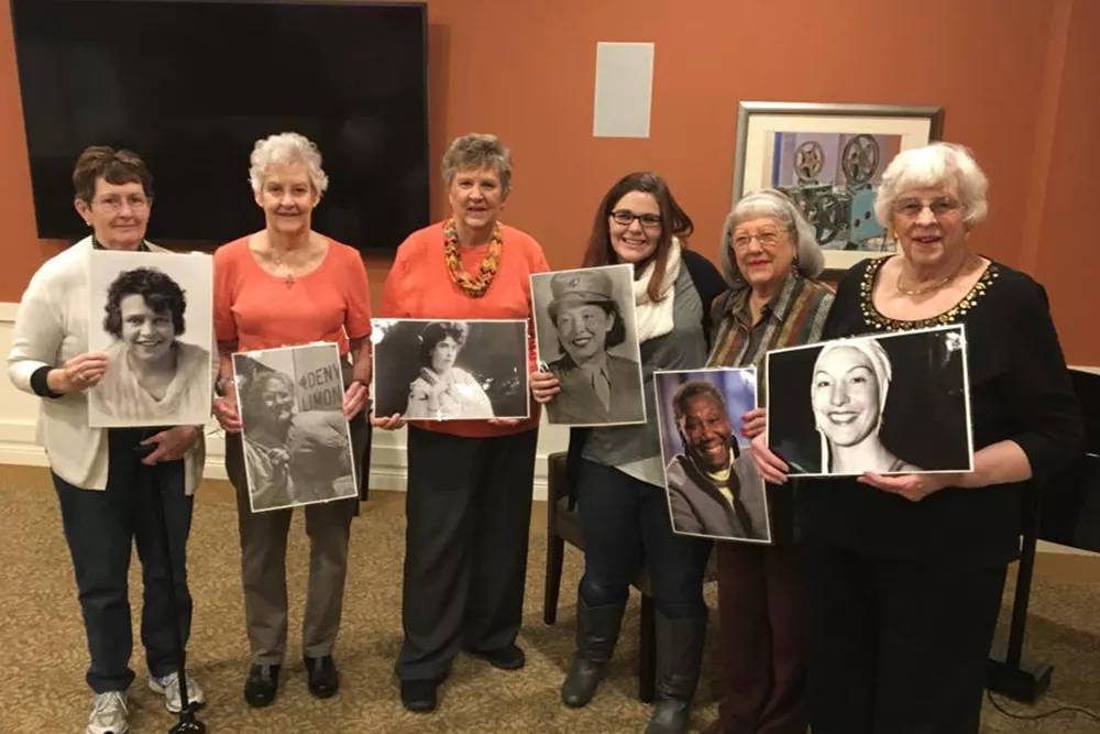 Outreach Event for Womens History
