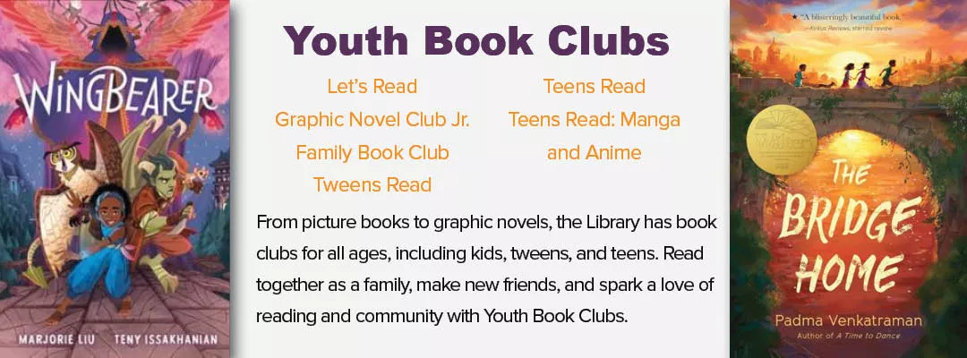 Join a 2025 youth book discussion group