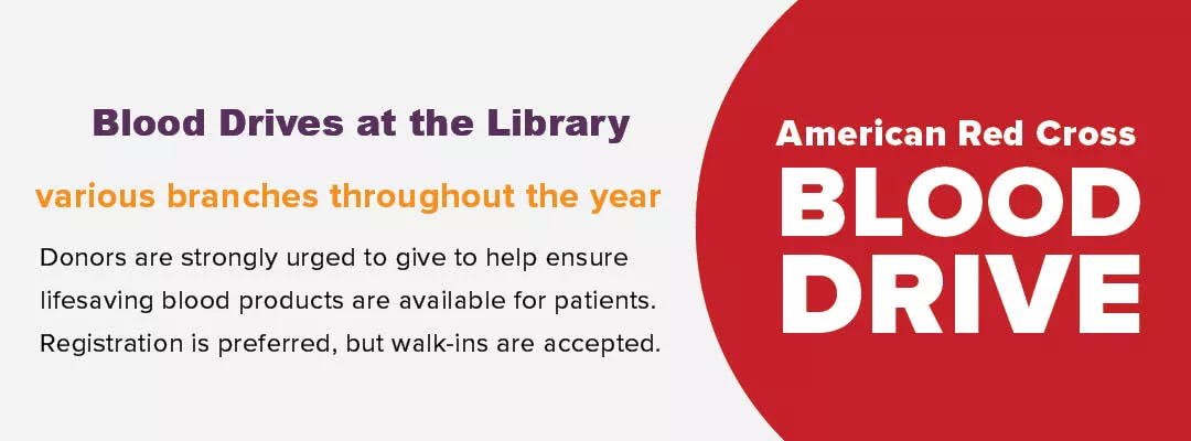 Blood Drives at the Library