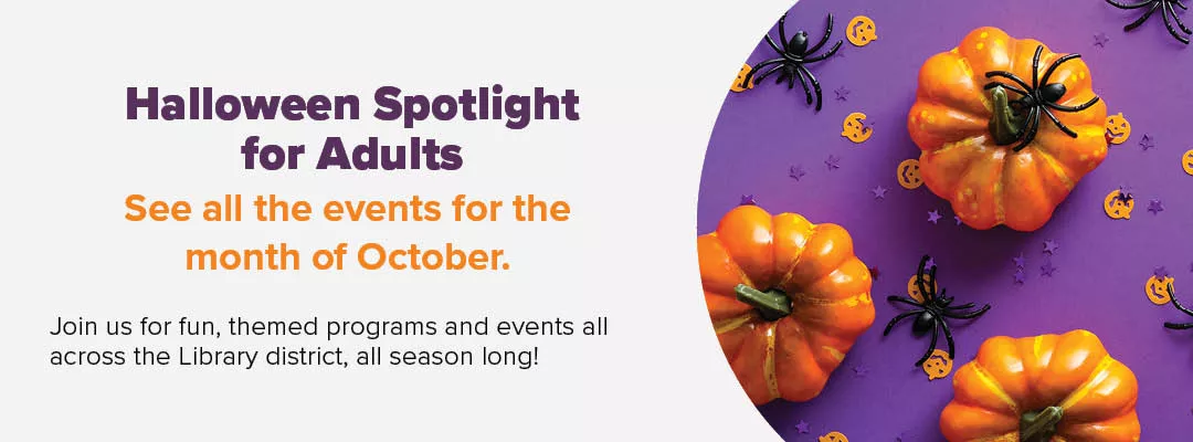 Halloween program spotlight for adults