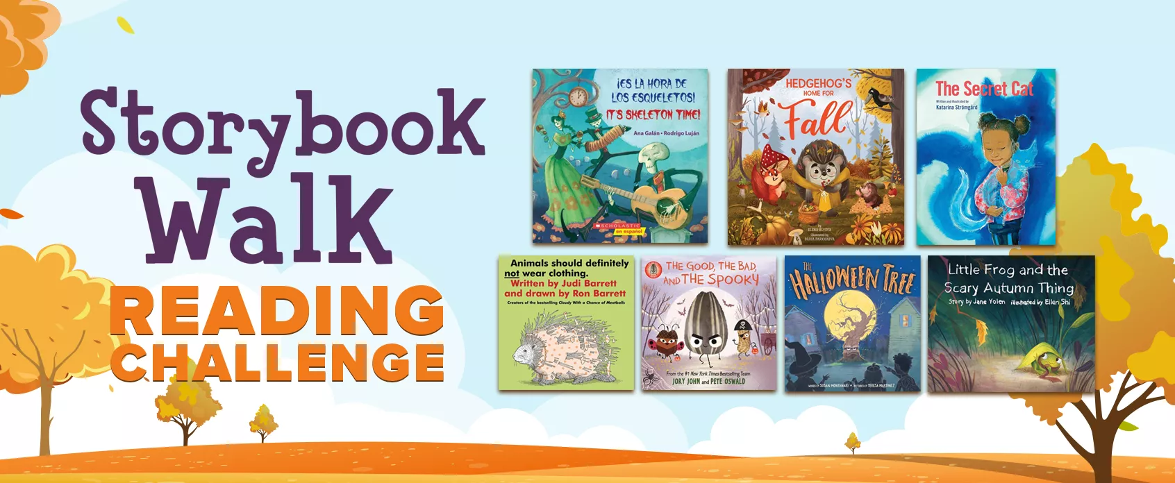 Storybook Walk Challenge Banner