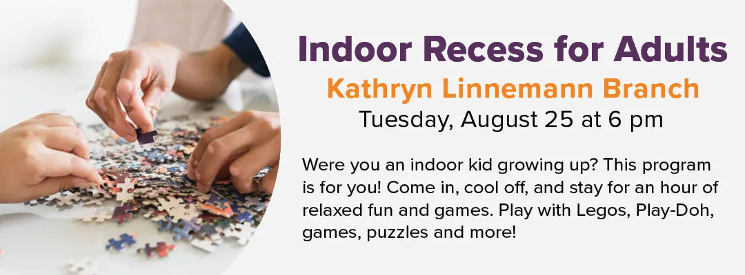 Indoor Recess for Adults at Kathryn Linnemann